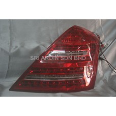Mercedes S Class W221 06-09 Red Clear LED Tail Lamp